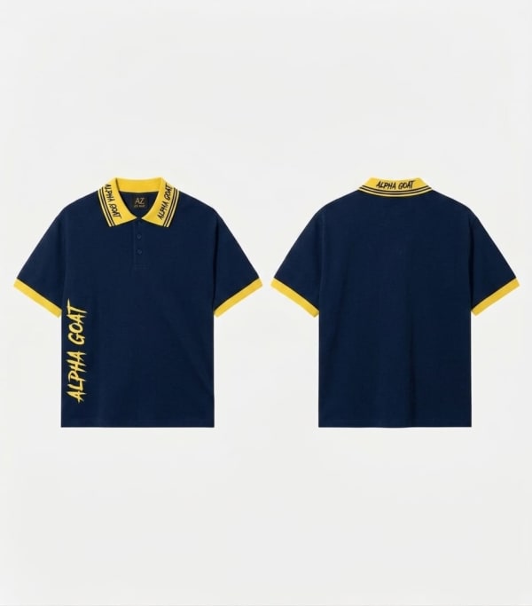 Men's Graphic Polo Shirt