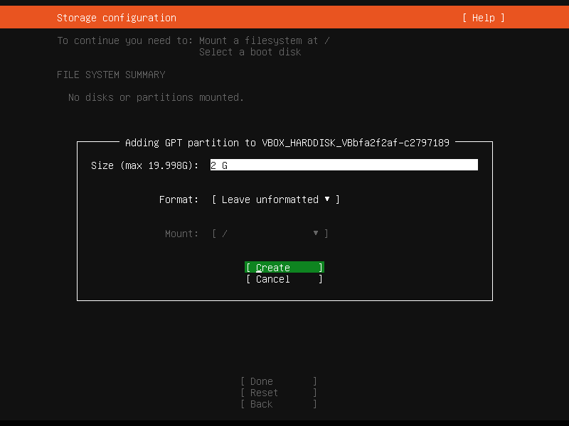 Setup Linux Server Raid 1 Step 9 Screenshot