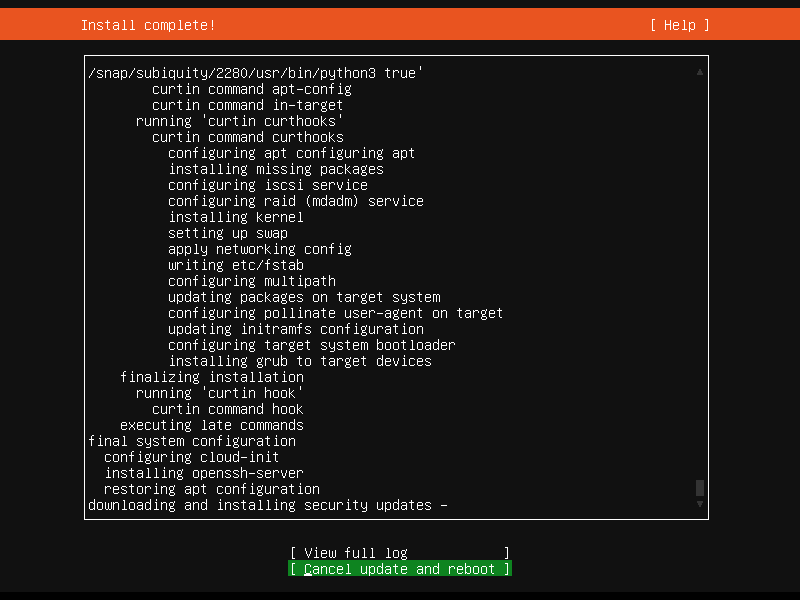 Setup Linux Server Raid 1 Step 42 Screenshot