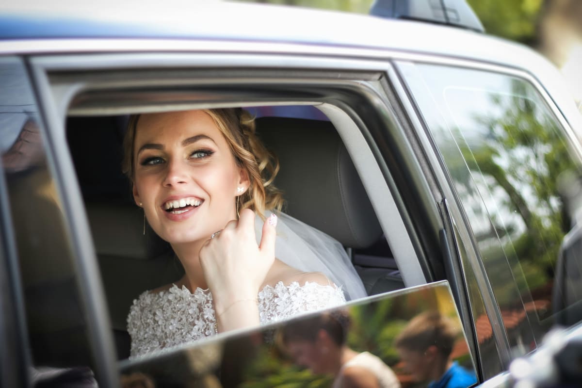 Wedding day in Oceanside, California