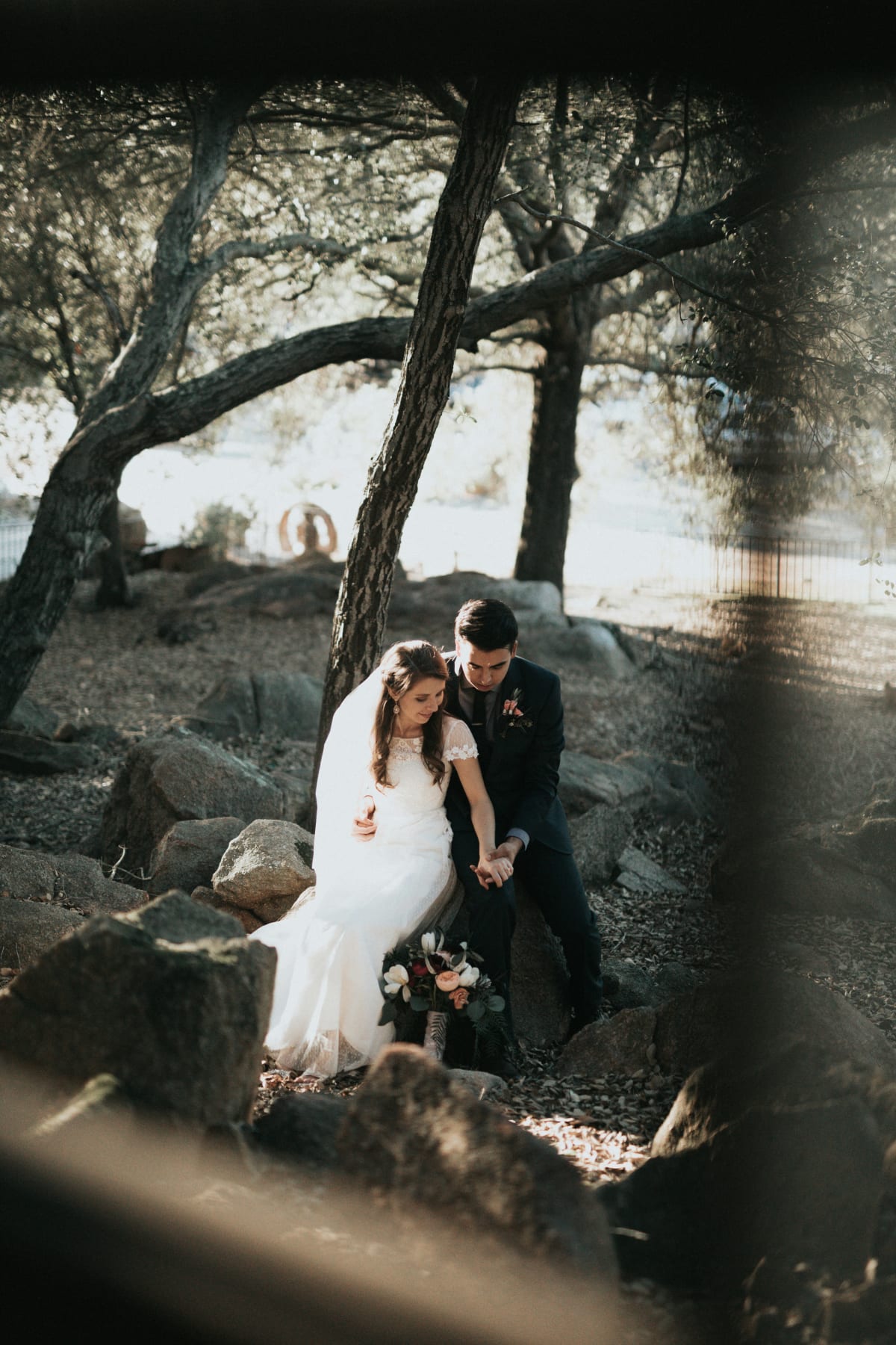 Outdoor wedding in Redwood National Park