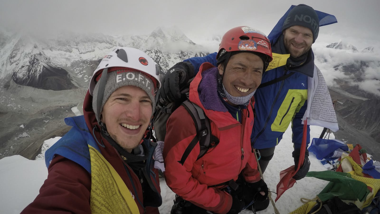 Gipfelimpressionen am Island Peak