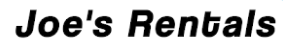 Joe's Rentals