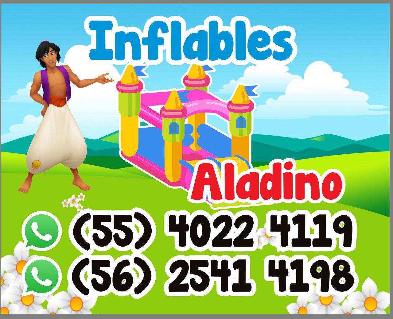 Inflables Aladino