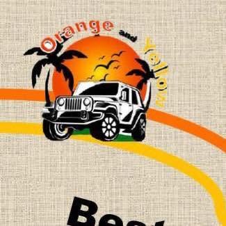 Orange Yellow Car Rental