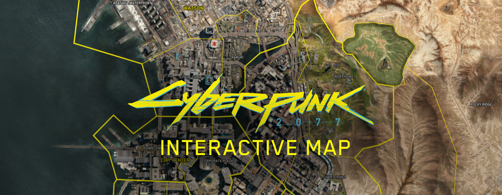 Cyberpunk 2077 - Piggyback Interactive Map