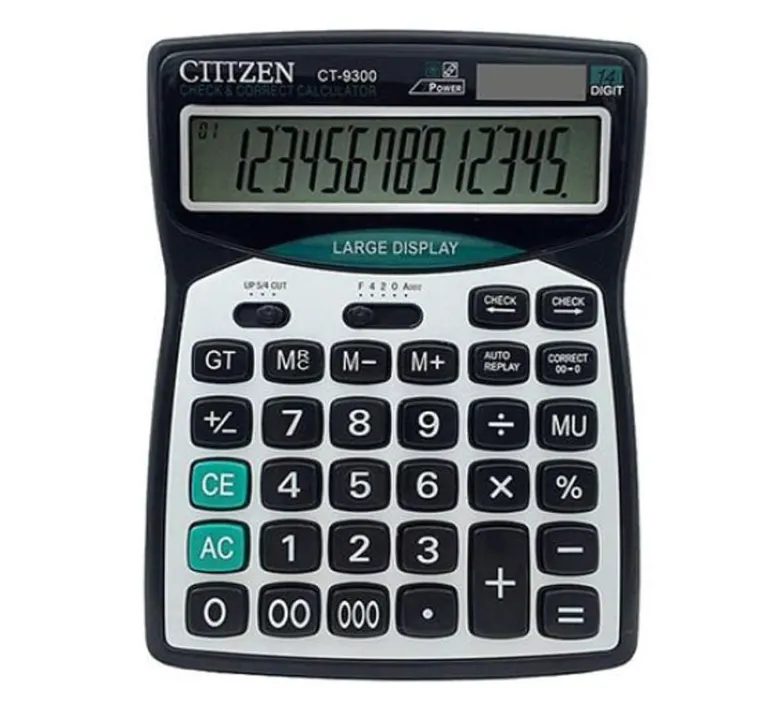 Screenshot 2025-04-28 111222 آلة حاسبة CITIZEN CT-9300G - الصورة 1