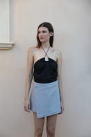 POLLERA LINO | item 148 gris