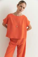 Top Tobiah Naranja