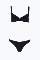 Bikini Bombshell Negro Texturado