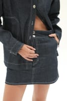 Falda Monaco Jean azul