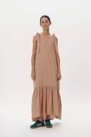 Vestido Vinculo Camel