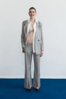 SET 25 | pantalón 151 + saco 153 gris