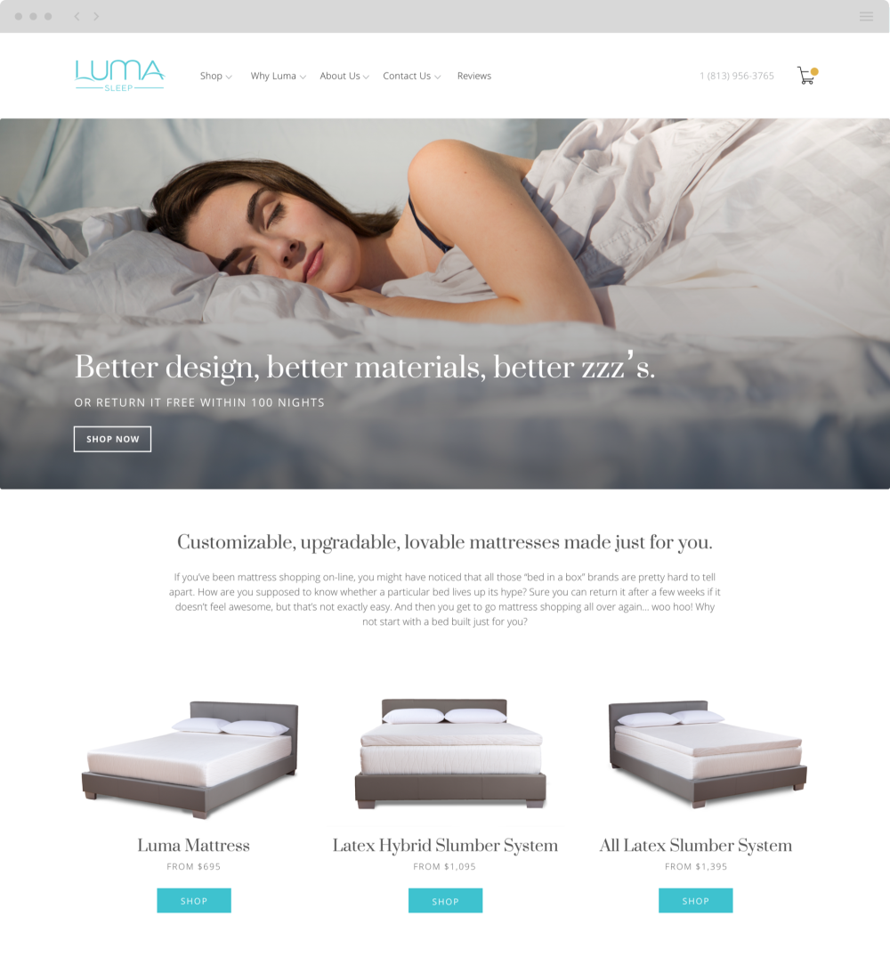 Luma Sleep Image