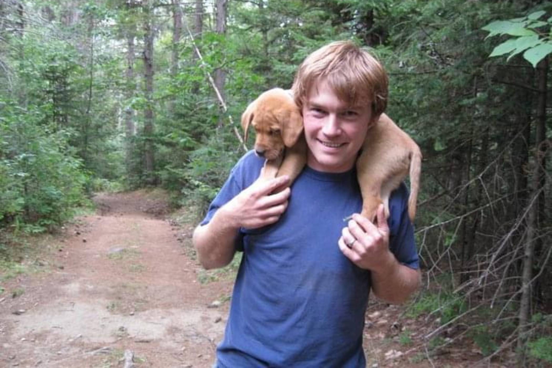 September 2010: Banjo and Jonathan in Vermont | Photo: Elise Morgan
