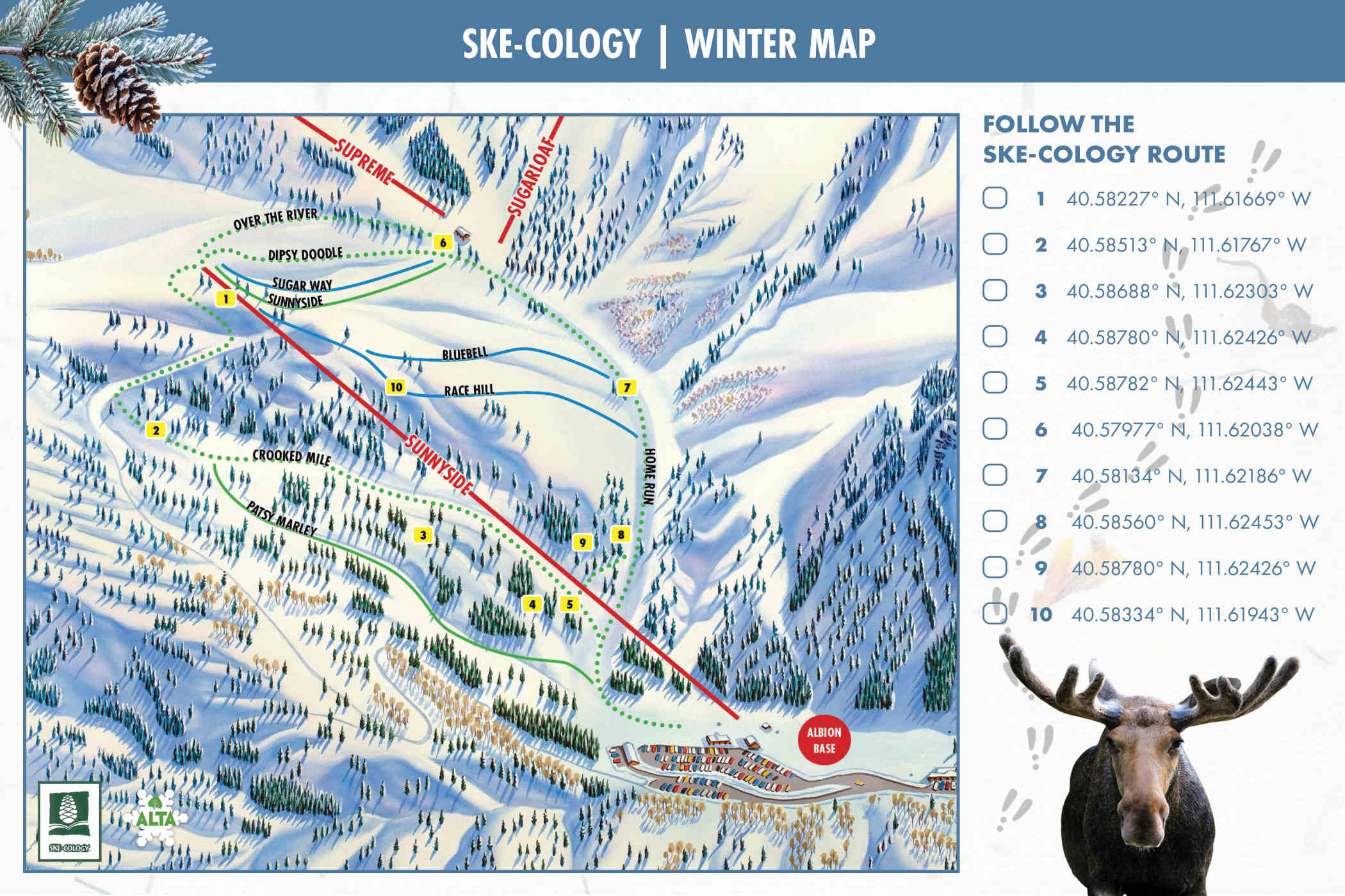 Winter SKE-COLOGY Map 