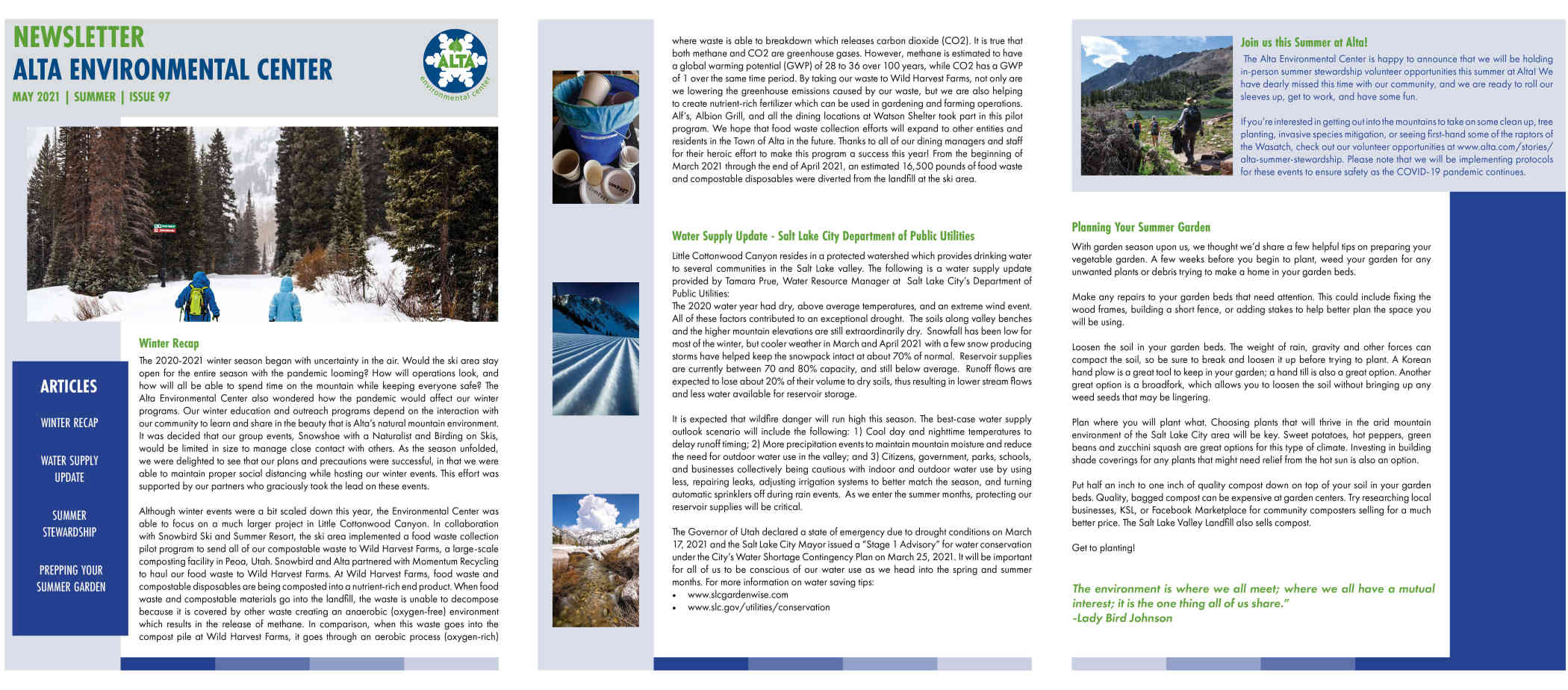 AEC Spring 2021 Newsletter