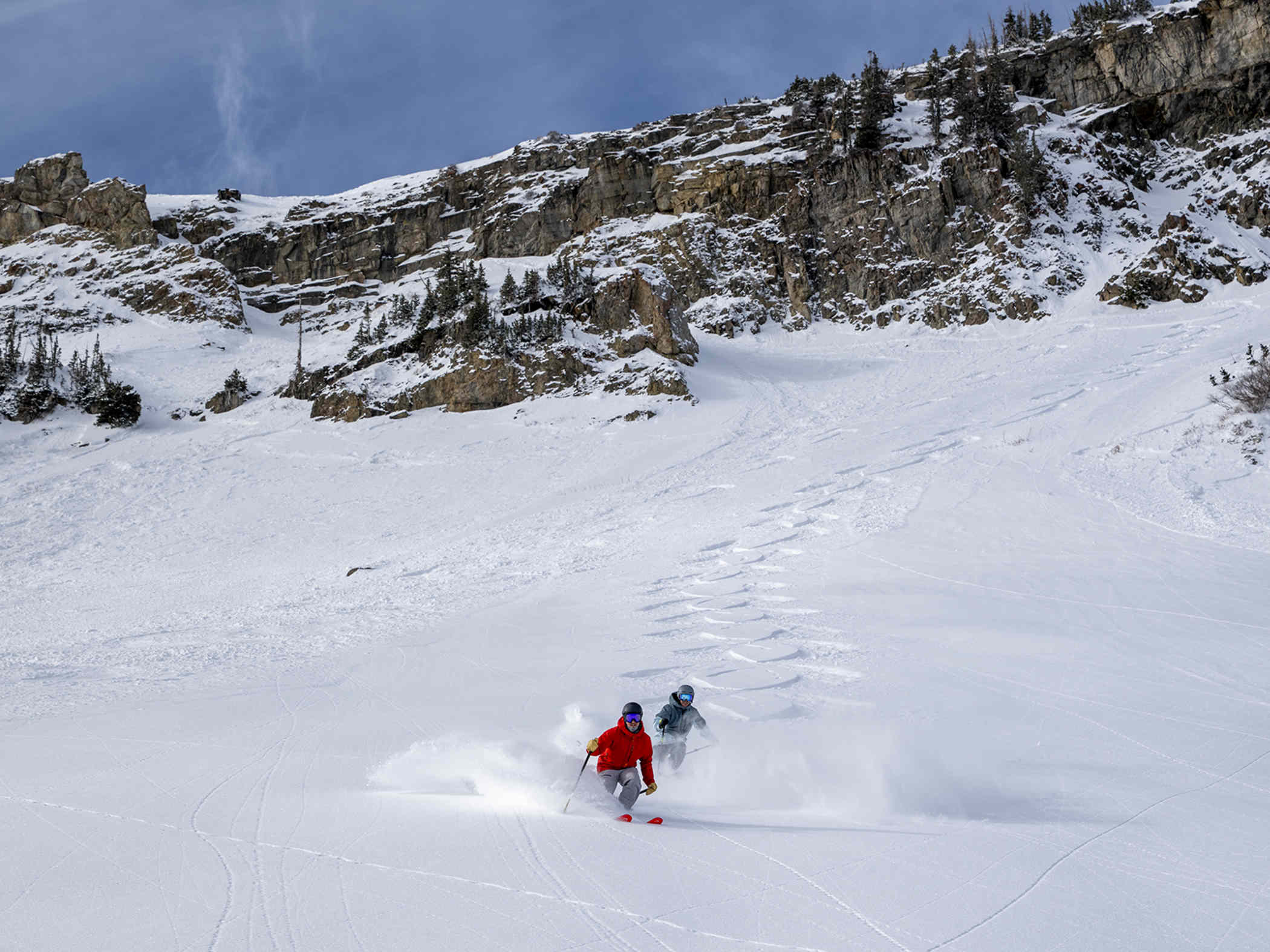February 13th: Powder 8s with Tyler Peterson and Tommy Flitton | Photo: Lee Cohen