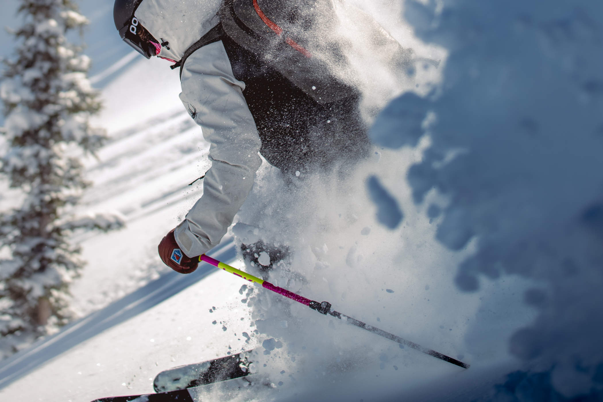 Aspiring professional skier, Megan Dingman, has worked with Re in recent years | Photo: Re Wikstrom