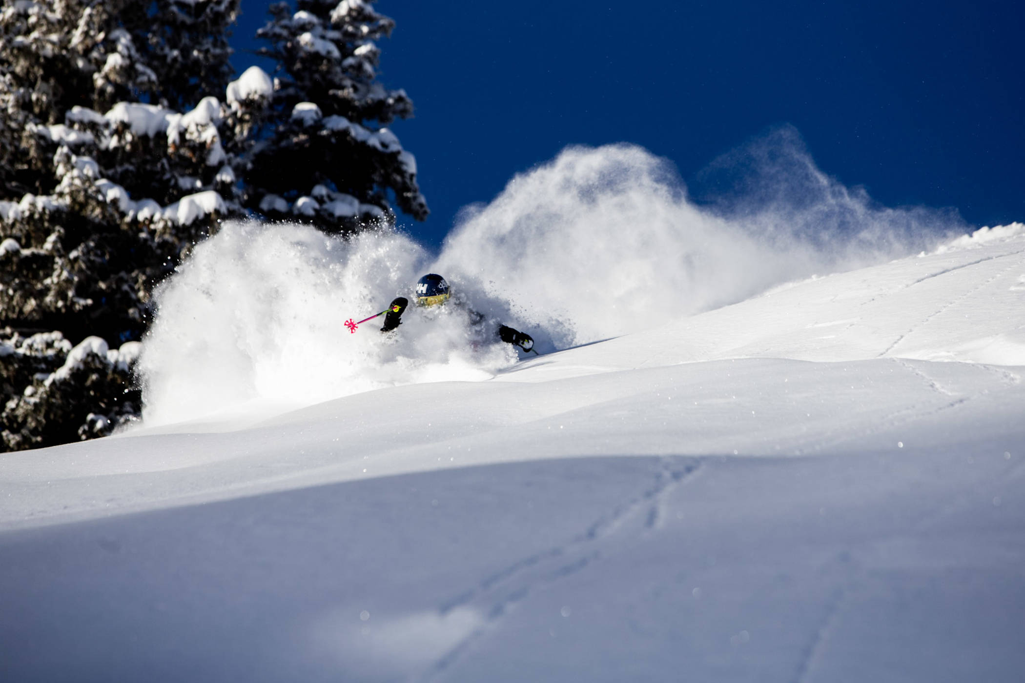 Madison Rose finds some deep Alta powder