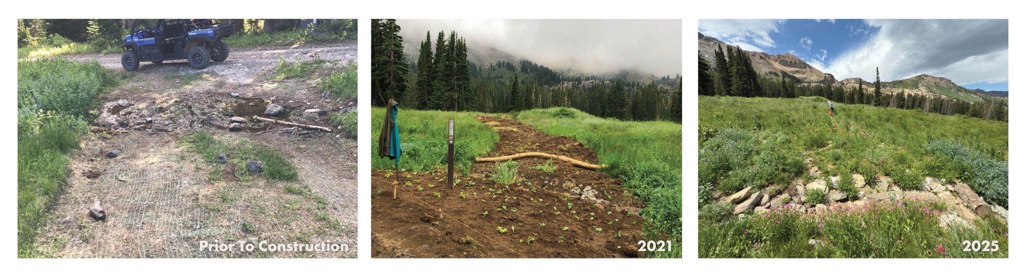 Cecret Top project before, during and after