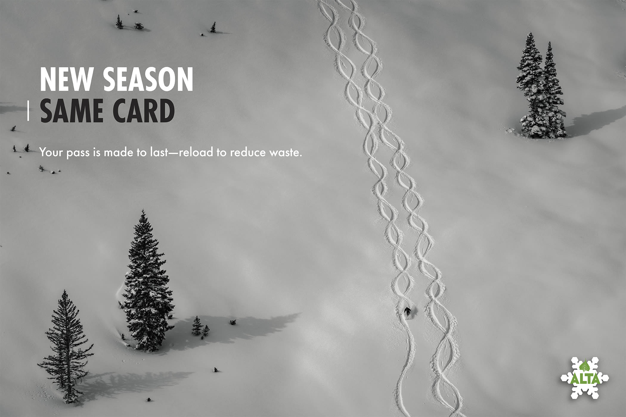 Your pass is made to last—reload to reduce waster