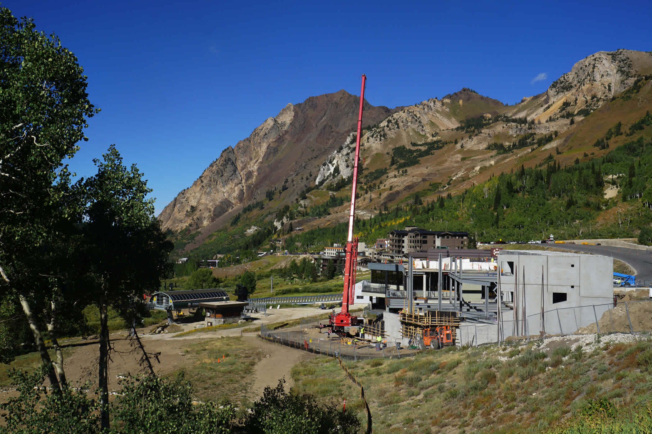 September 9th: Albion Day Lodge expansion project | Photo: Lexi Dowdall