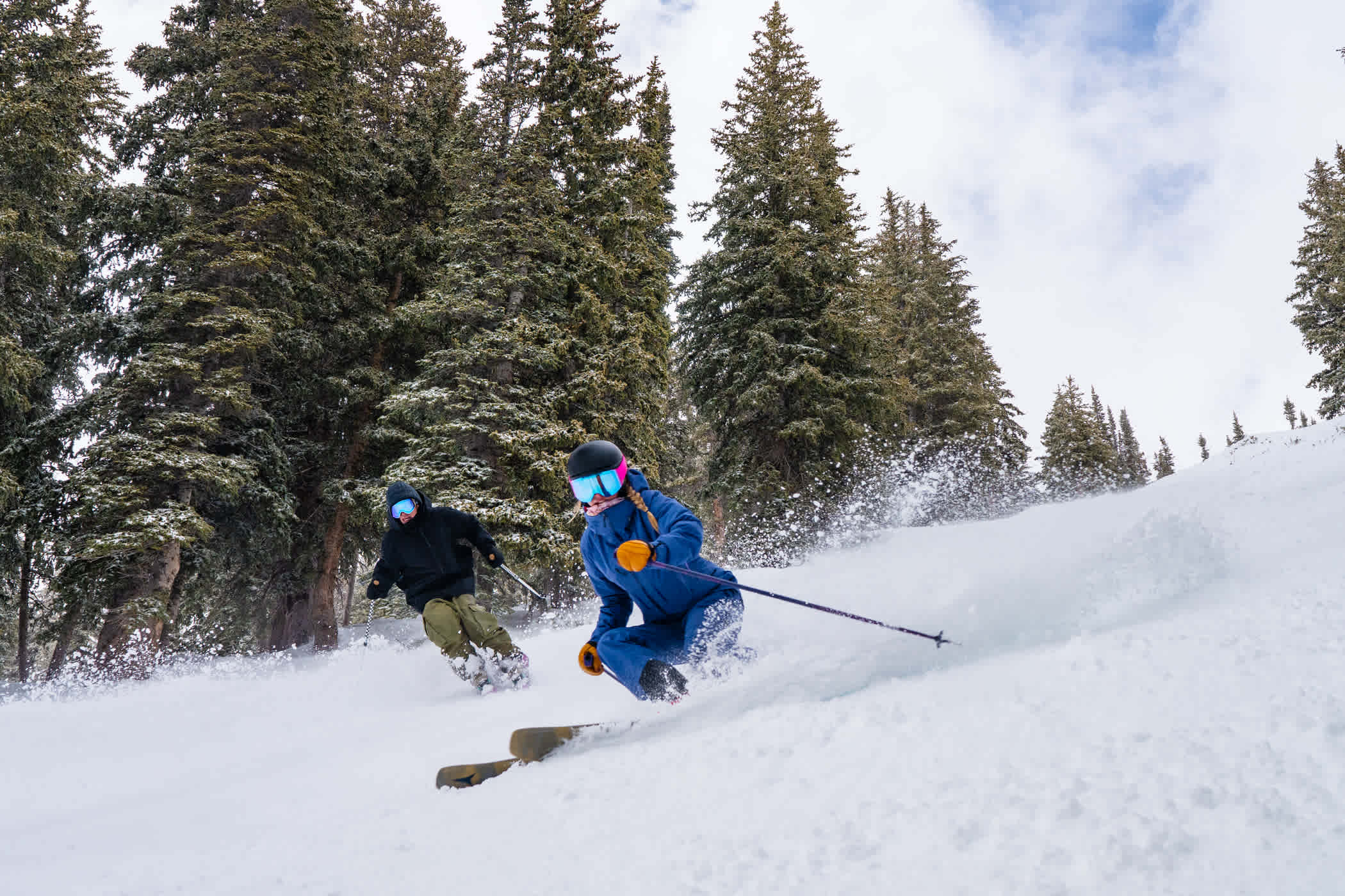 February 25th: Zuri McLoughlin and Lupe Hagearty surf the wind buff | Photo: Tyler Struss