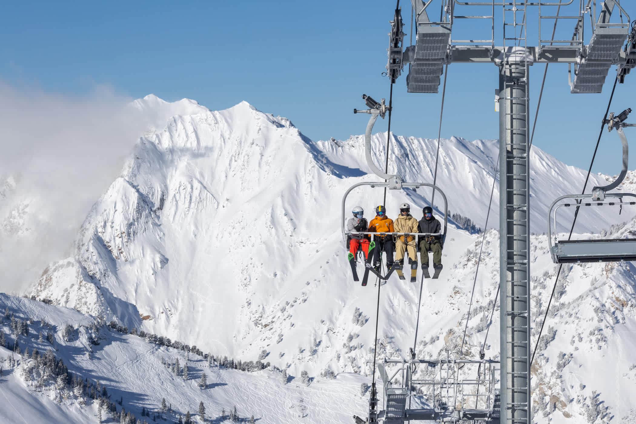 December 9th: A bluebird powder day for the opening of Supreme | Photos: Photo-John