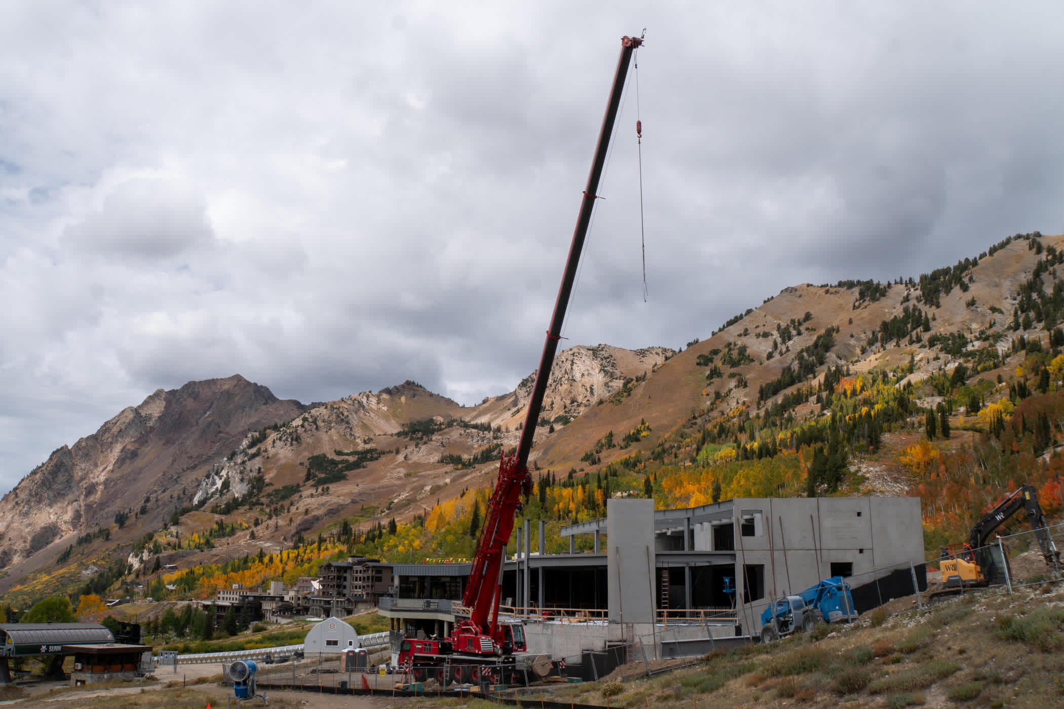 September 22nd: Albion Day Lodge expansion project | Photo: Adam Fehr