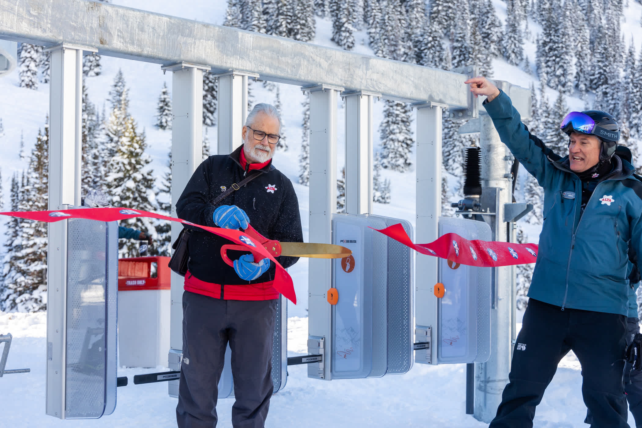 Ribbon cutting for the new Sunnyside Six-Pack on January 21st, 2023 | Photo: Photo-John