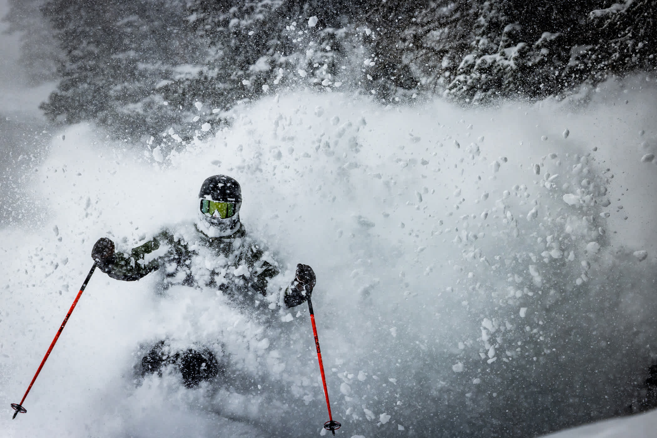 February 18th: Blake Wilson unburies himself | Photo: Rocko Menzyk