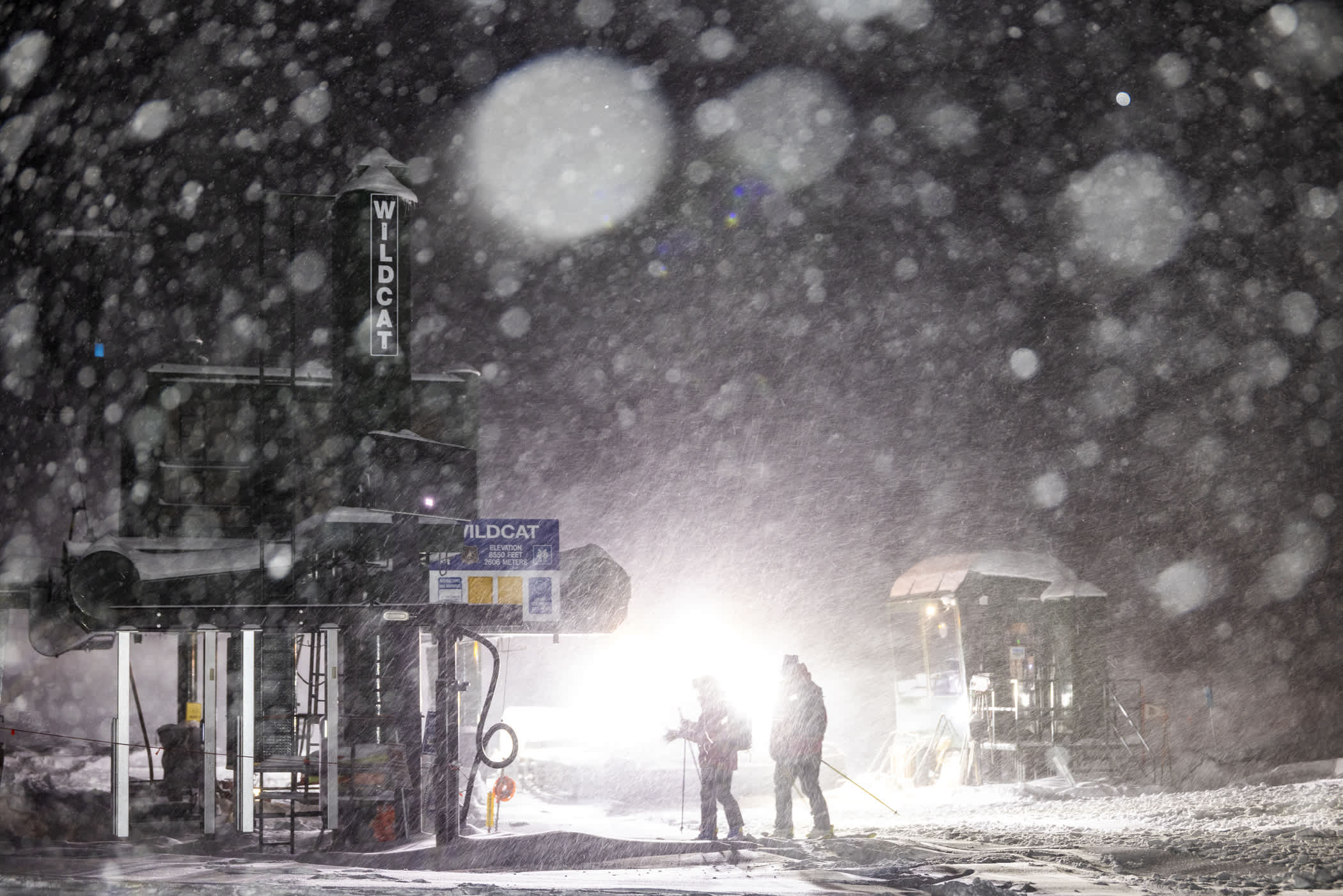 January 5th: Early morning for Alta Ski Patrol | Photo: Rocko Menzyk
