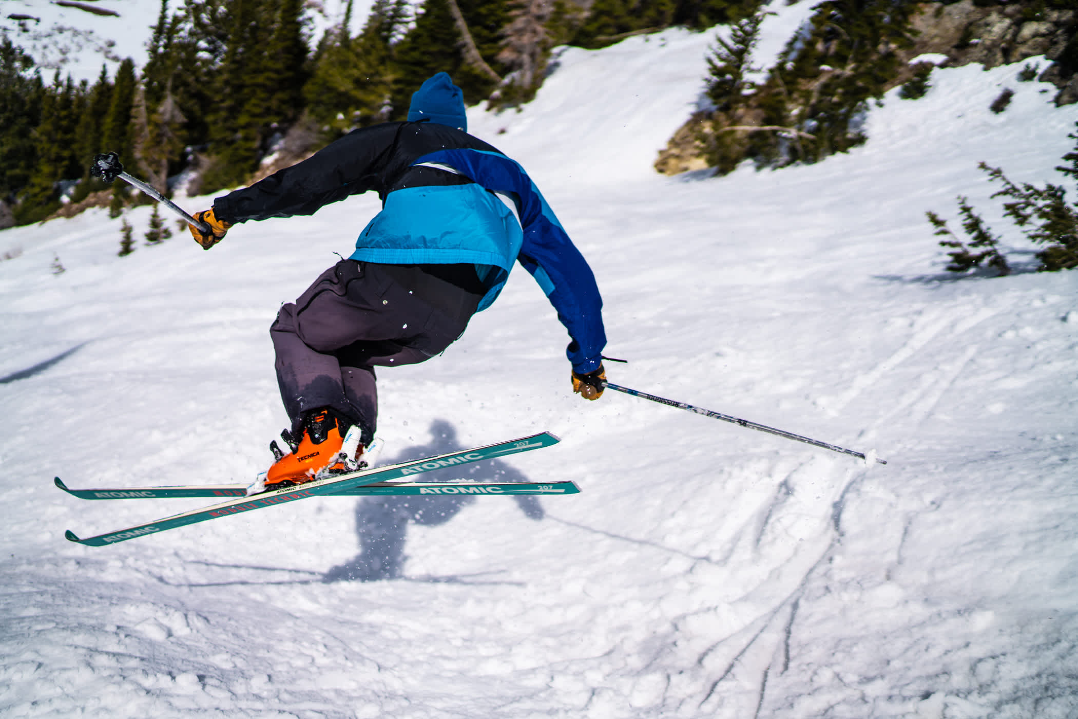 April 8th: Aaron Rae hot dogging on High Boy | Photo: Tyler Struss