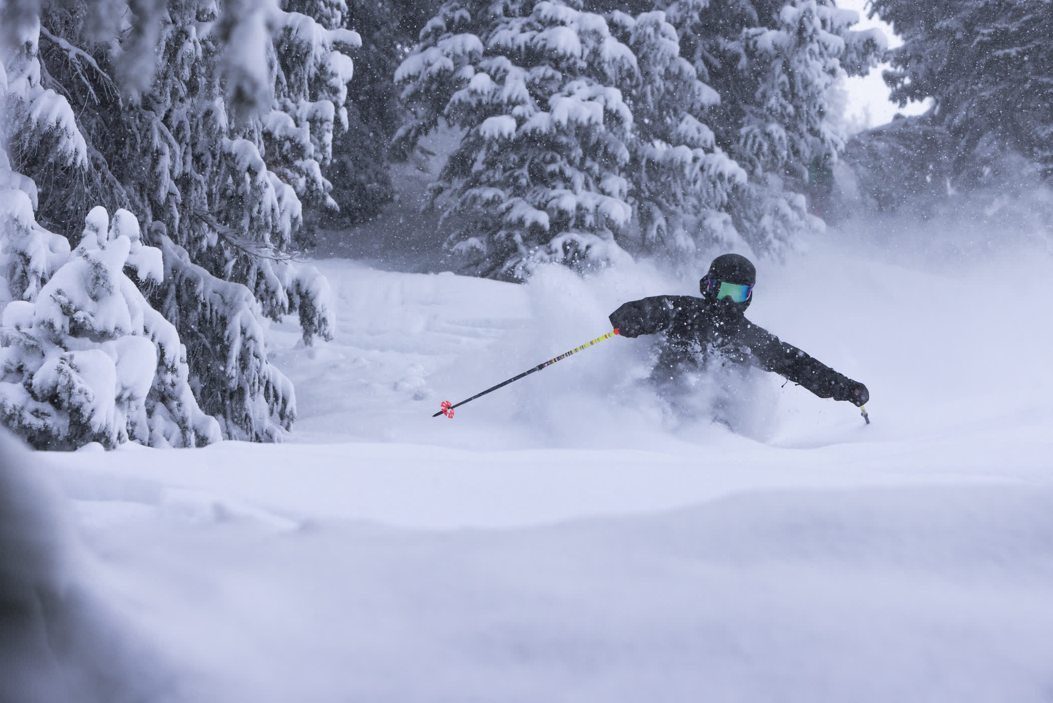 Johnny Collinson enjoys the first storm of 2024 | Photo: Rocko Menzyk