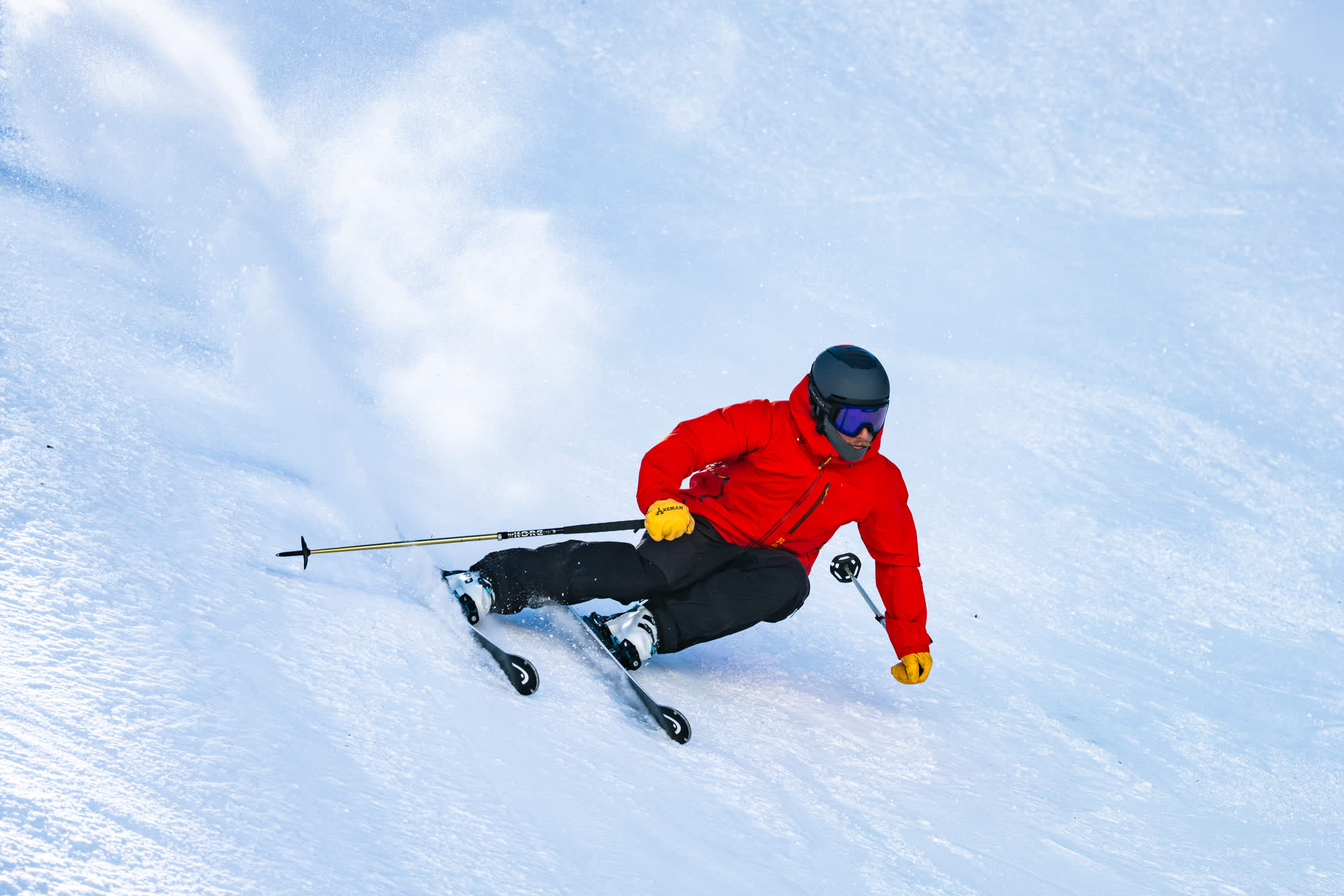 January 20th: Tommy Flitton building up some ski legs | Photo: Tyler Struss