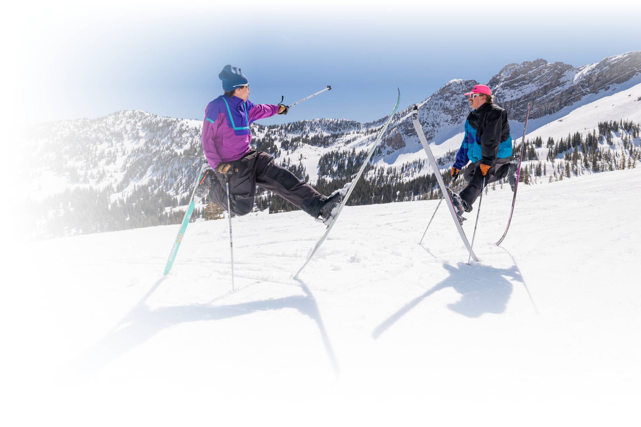 Spring skiing at Alta Ski Area