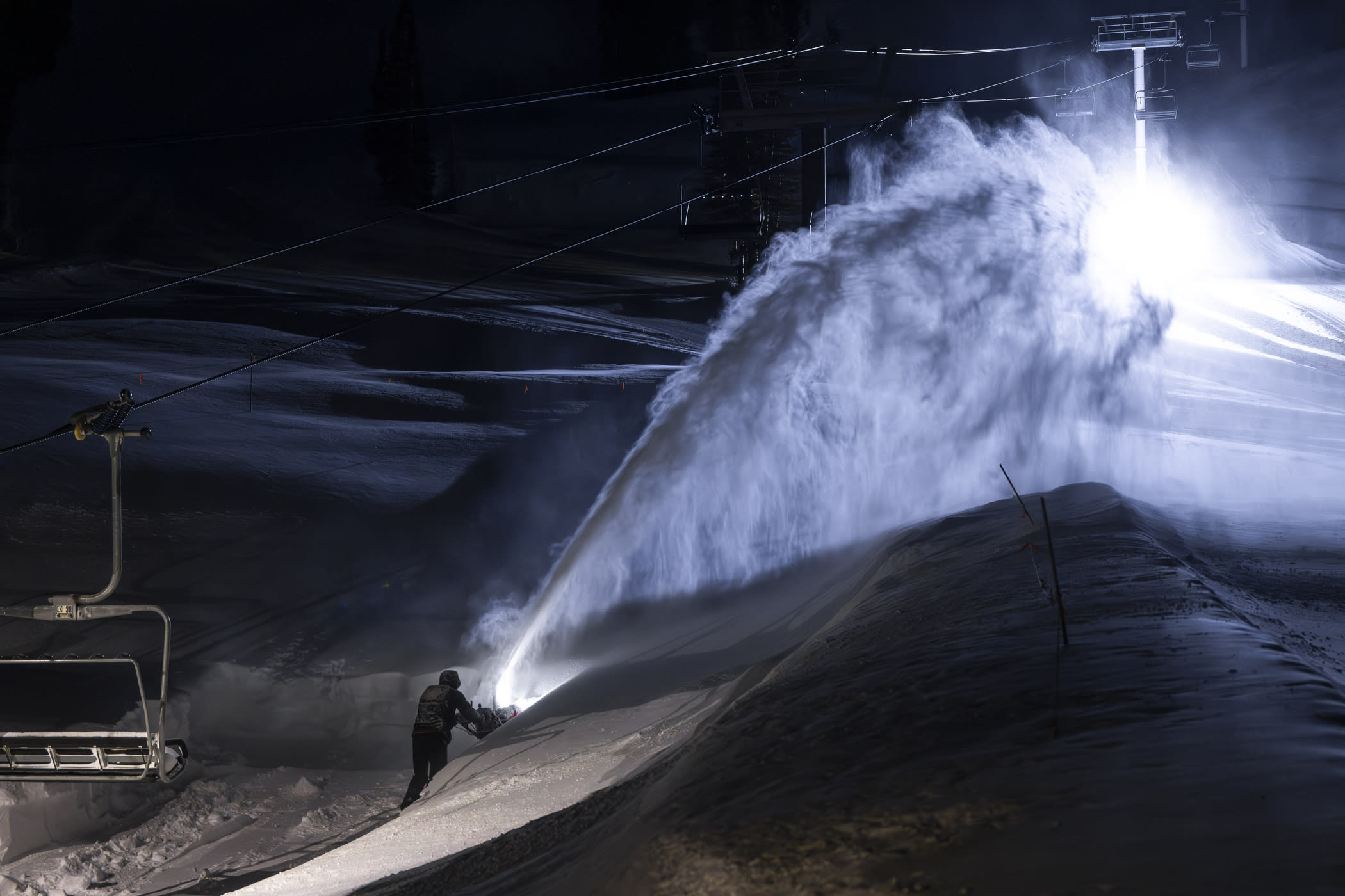 February 19th: Digging out after a four-foot storm | Photo: Rocko Menzyk