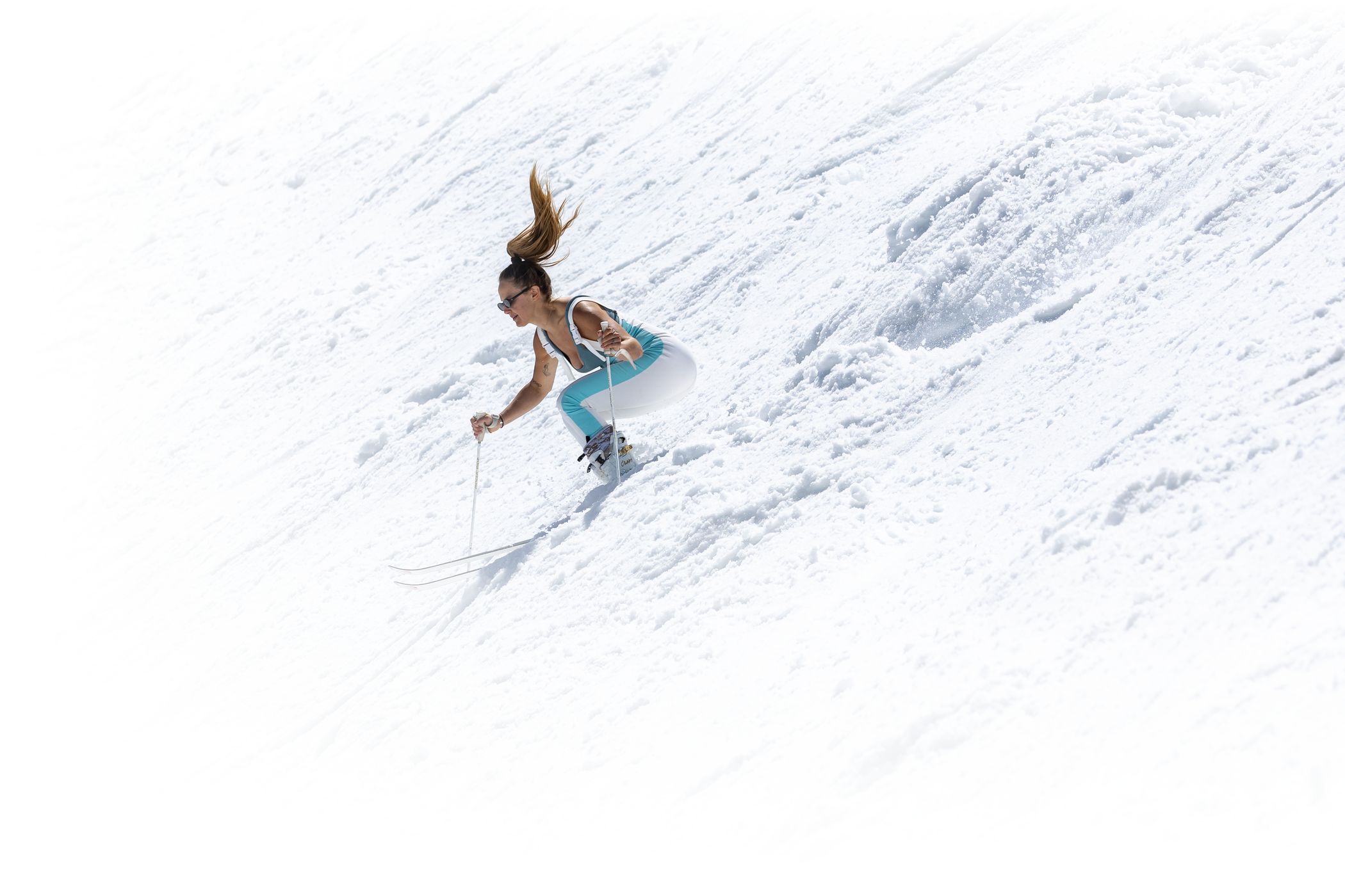 spring skiers at Alta Ski Area