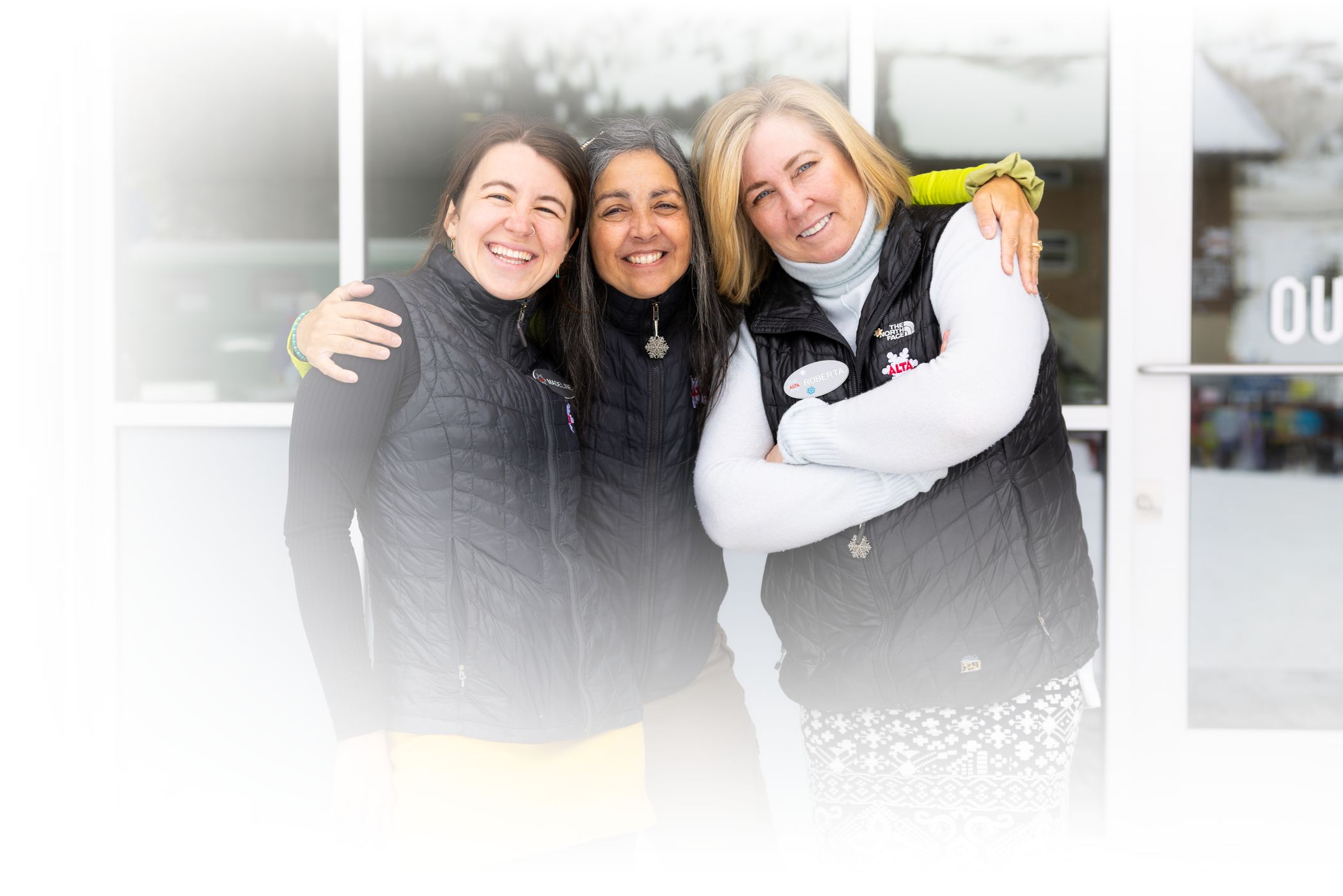 Ticket sellers at Alta Ski Area