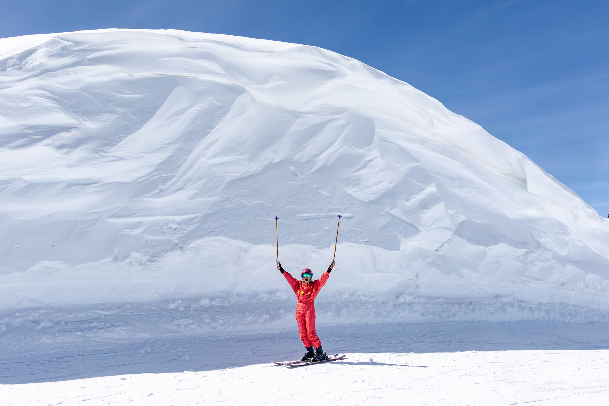 April 9th: Sugarloaf snowbank | Photo: Photo-John