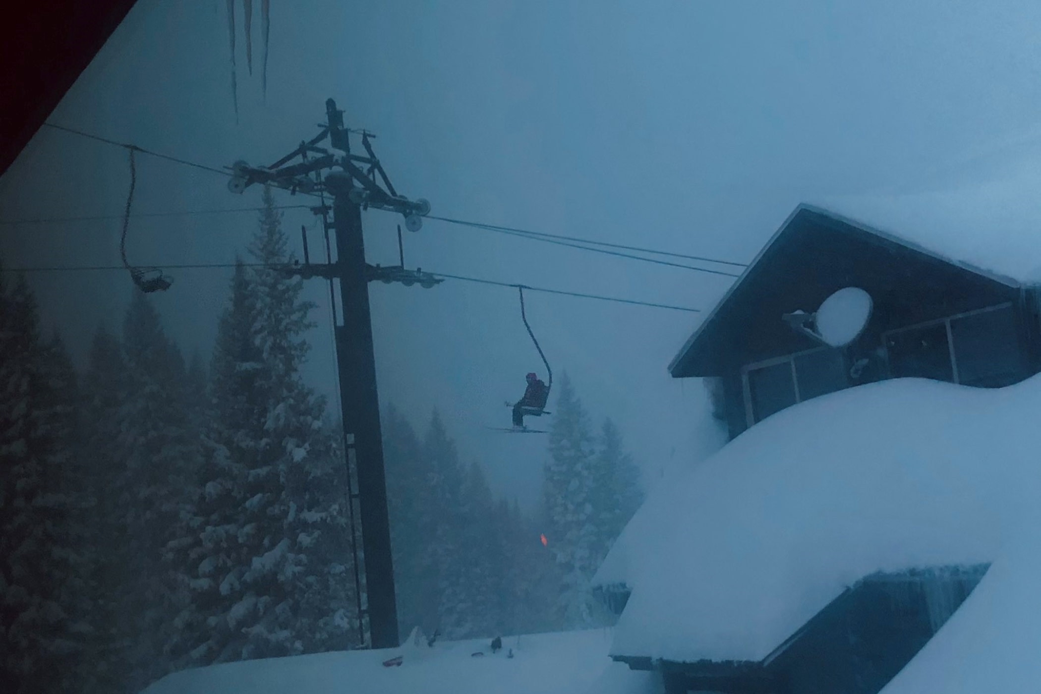 The view from Alta's employee housing on another day of Interlodge | Photo: Lexi Dowdall