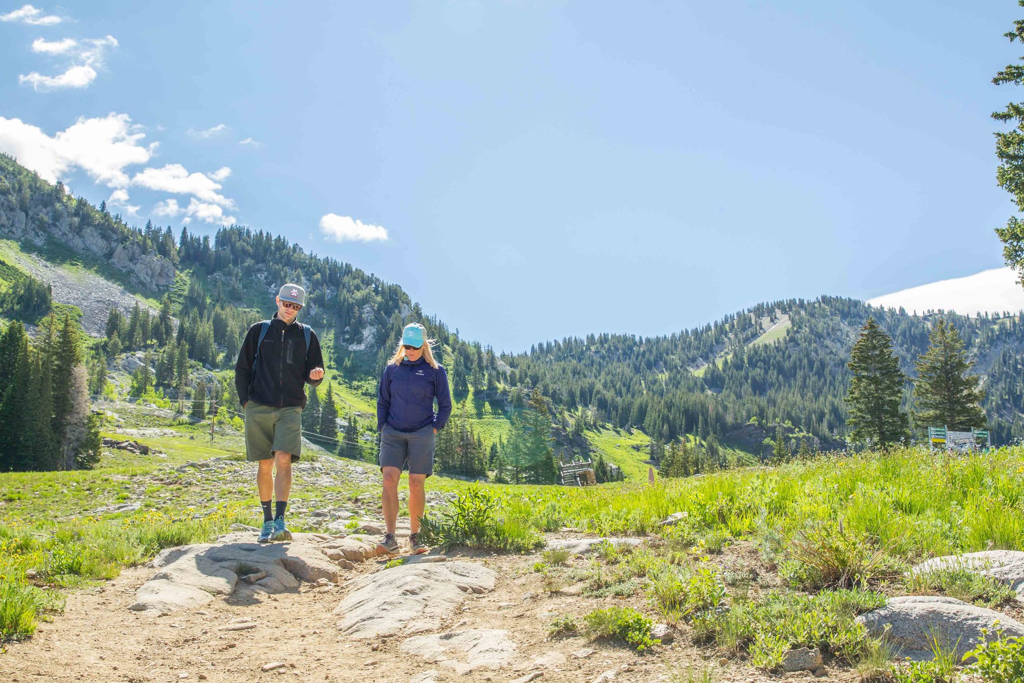 Hiking in the Albion Basin | Photo: John Howland