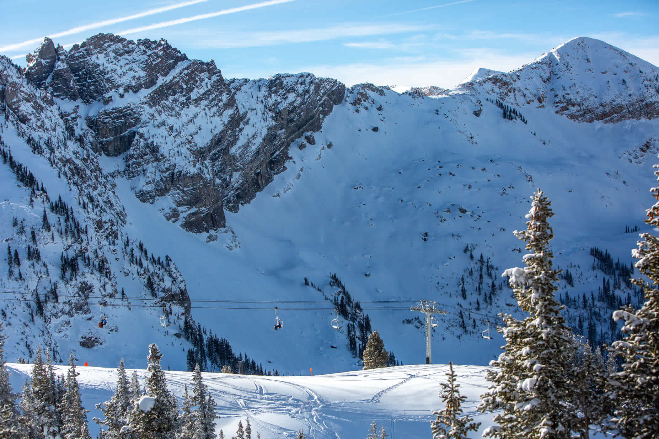 Alta's Superior lift opened December 10th | Photo: Rocko Menzyk