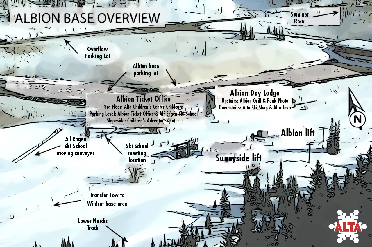 Maps Alta Ski Area Alta, Utah