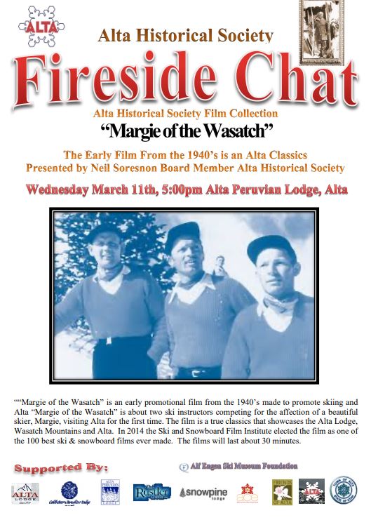 Alta Historical Society Fireside Chat