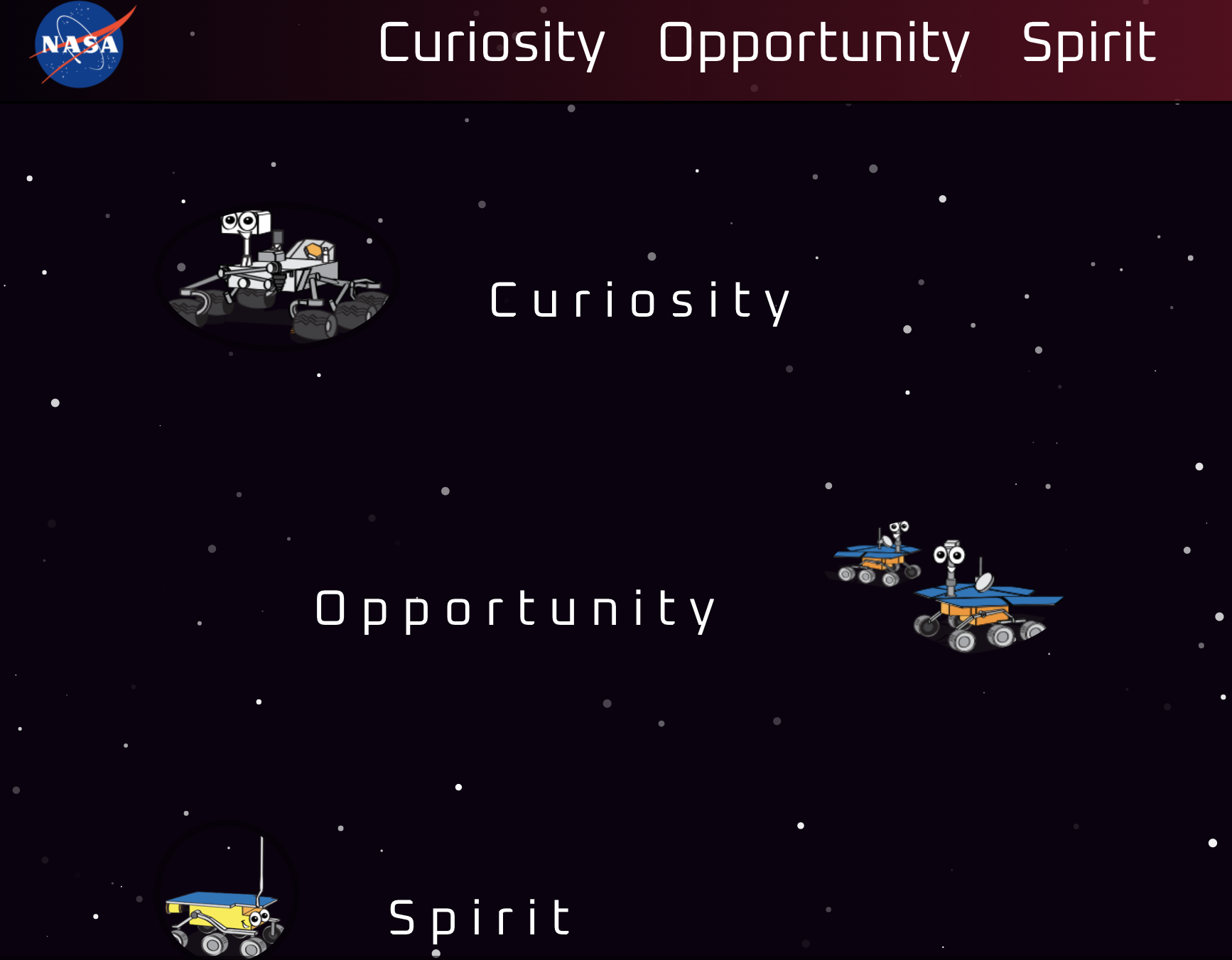 Mars Mission App