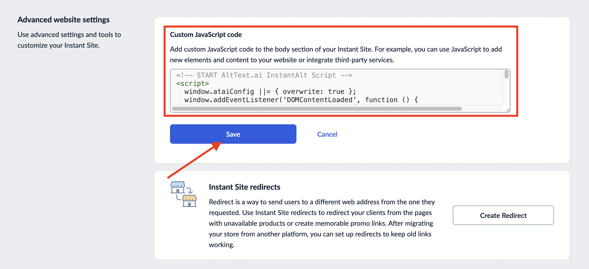 Adding AltText.ai to your Ecwid store.