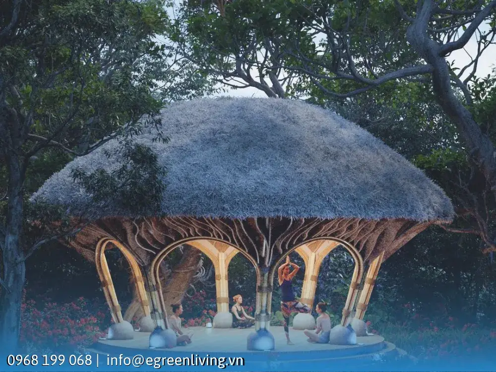 Bungalow Độc Đáo Từ Tre Tầm Vông