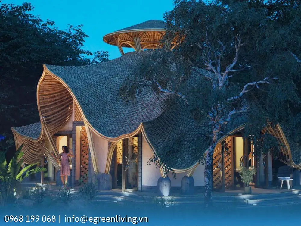 Bungalow Độc Đáo Từ Tre Tầm Vông